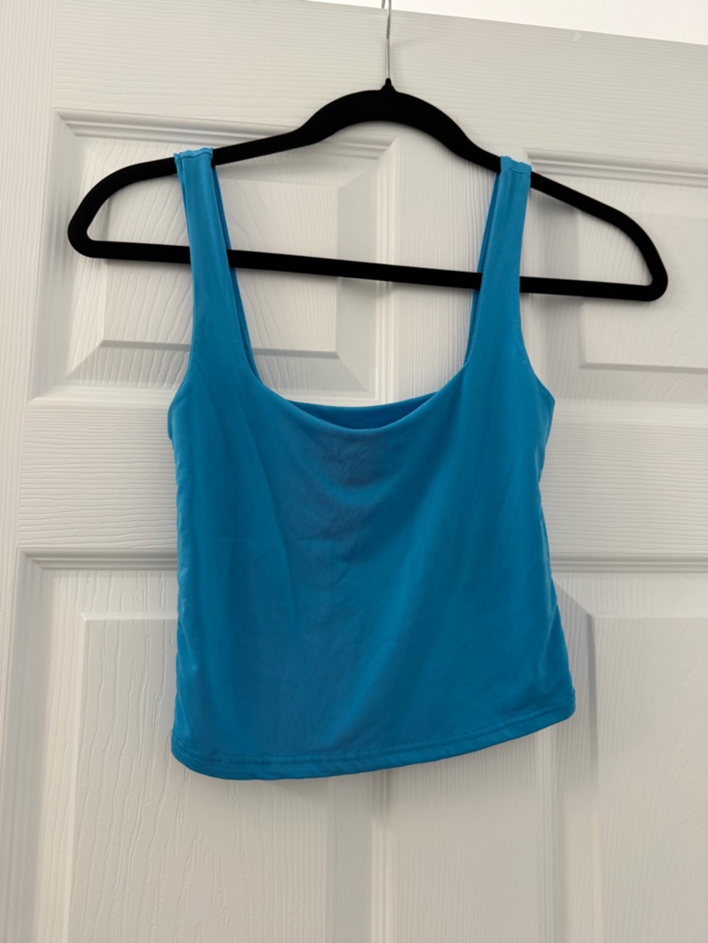 Women’s Blue Scoop Neck Tank Top